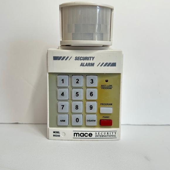 Mace Security International Other - Mace Security International Alarm 80200 White Motion Sensor Keypad